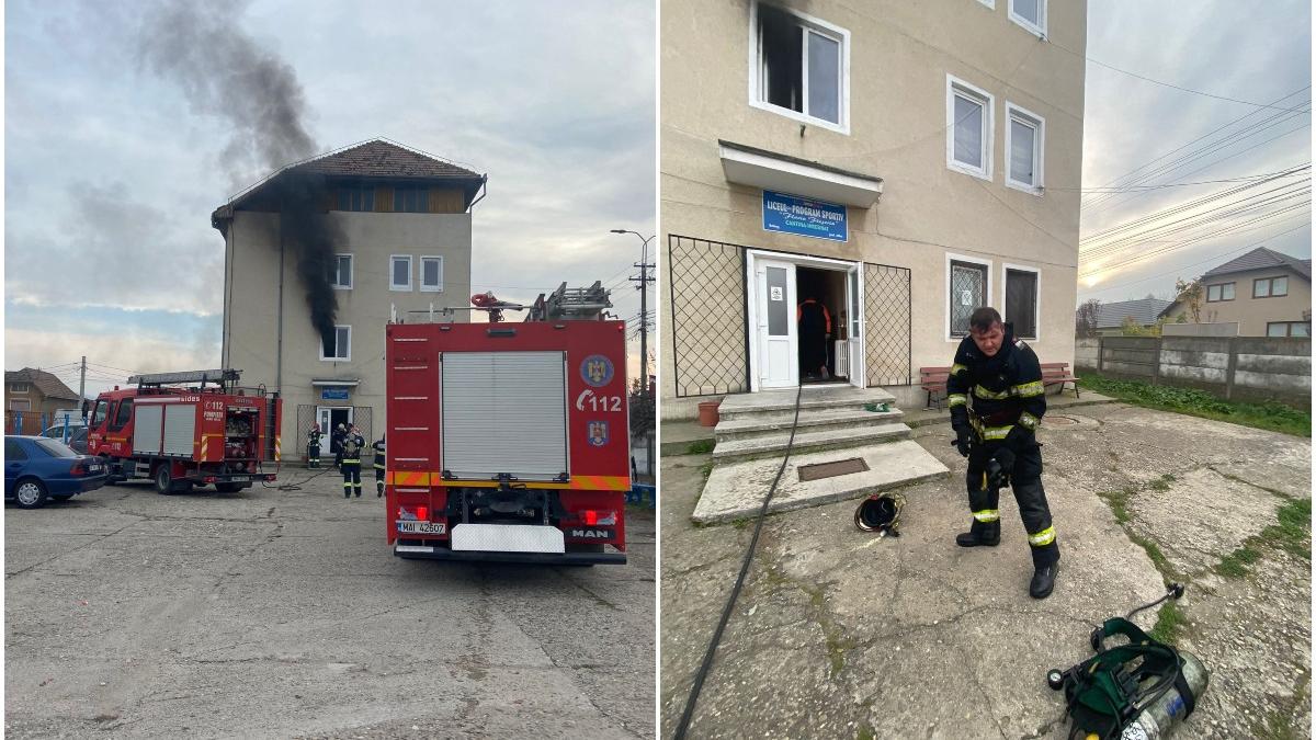incendiu internat liceu sportiv din sebes alba iulia