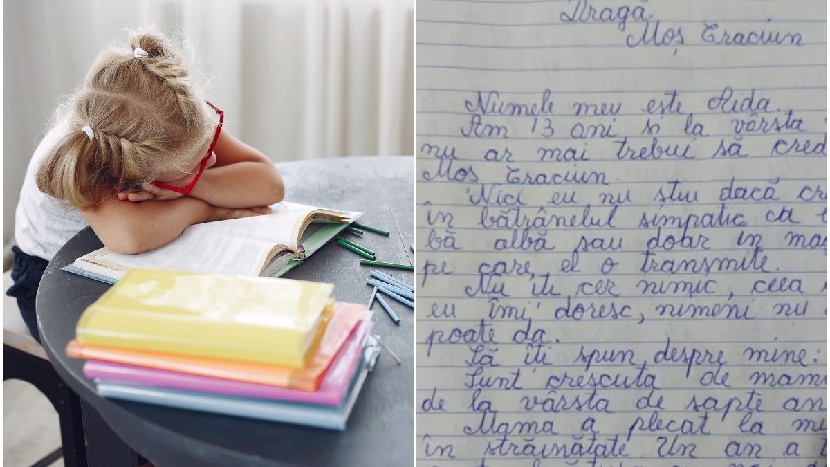 mesajul cutremurator fetita mama plecata in strainatate mos craciun