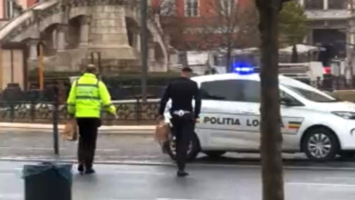 politisti locali cluj napoca misiune girofar pornit mancare