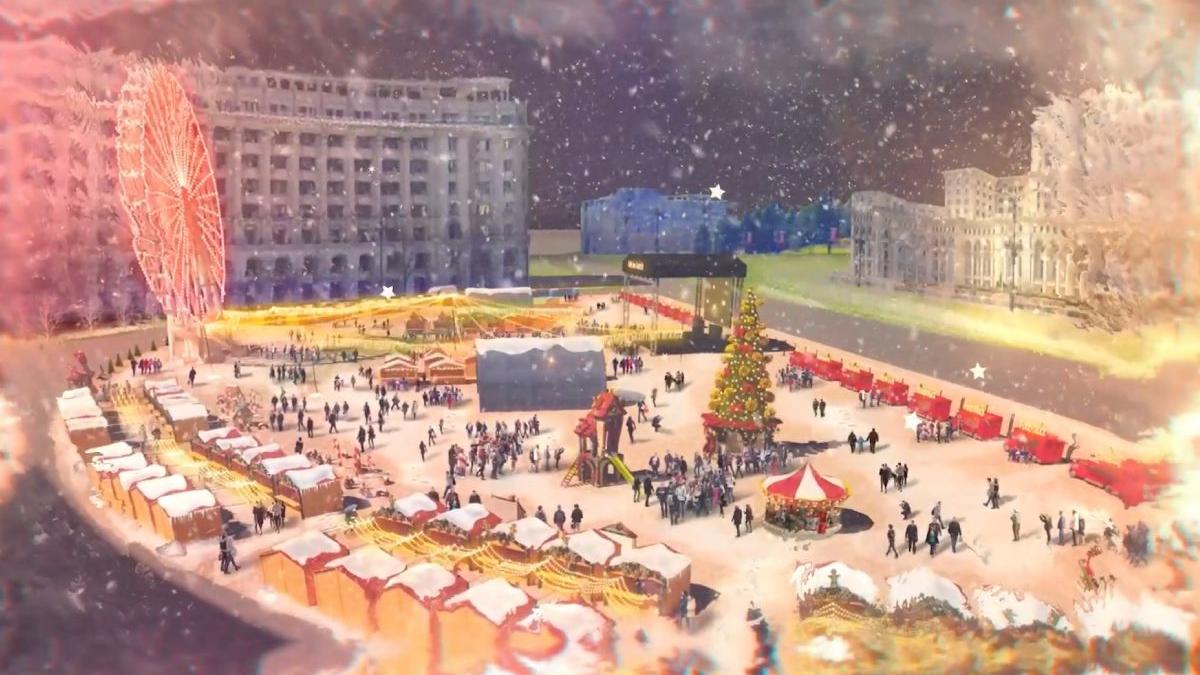Târgul de Crăciun Bucureşti se deschide pe 20 noiembrie în Piaţa