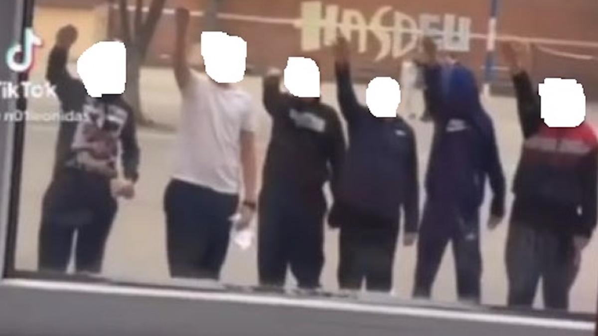 elevi gimnaziu filmati salut stil nazist colegiu lugoj