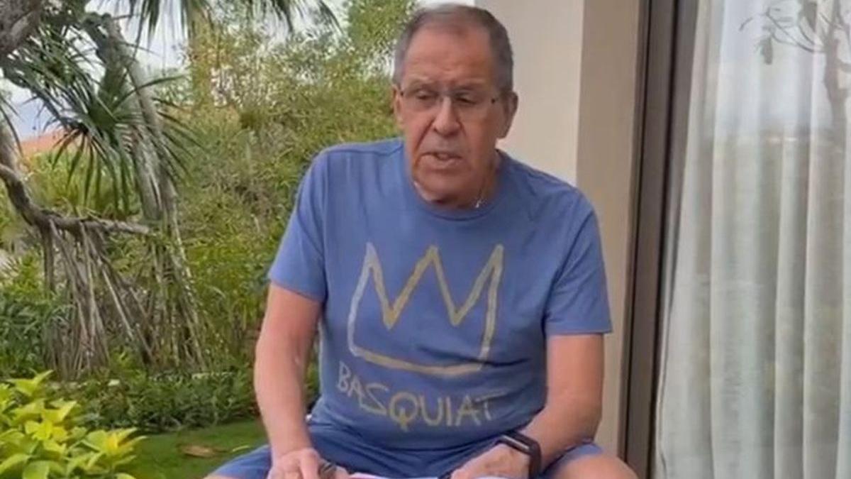 mesaj transmis occident serghei lavrov pantaloni scurti summit g20 bali