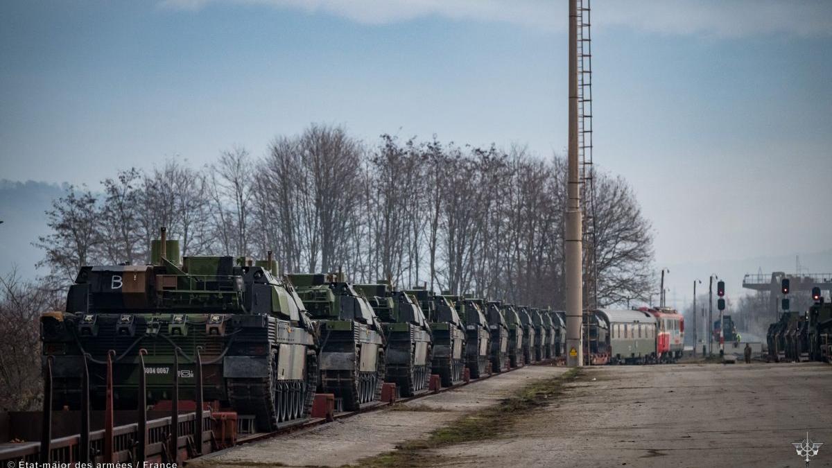 al doilea convoi nato lecrerc brasov grup nato cinci intarire