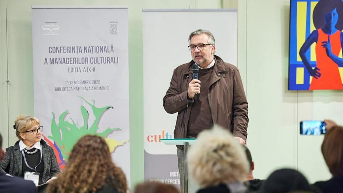 lucian romascanu conferinta nationala managerilor culturali 2022