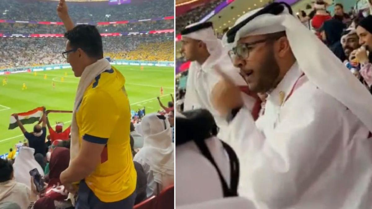 gest viral fan meci qatar ecuador zece milioane vizualizari