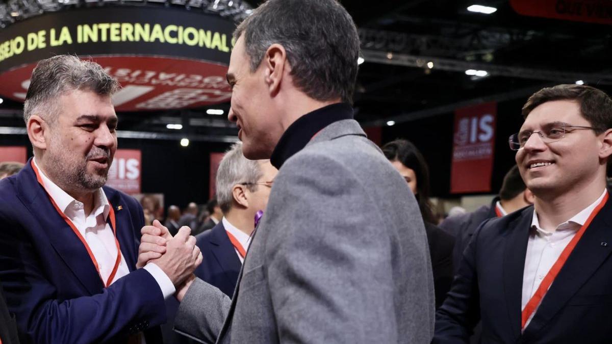 marcel ciolacu vicepresedinte internationala socialisa europa centrala si de est