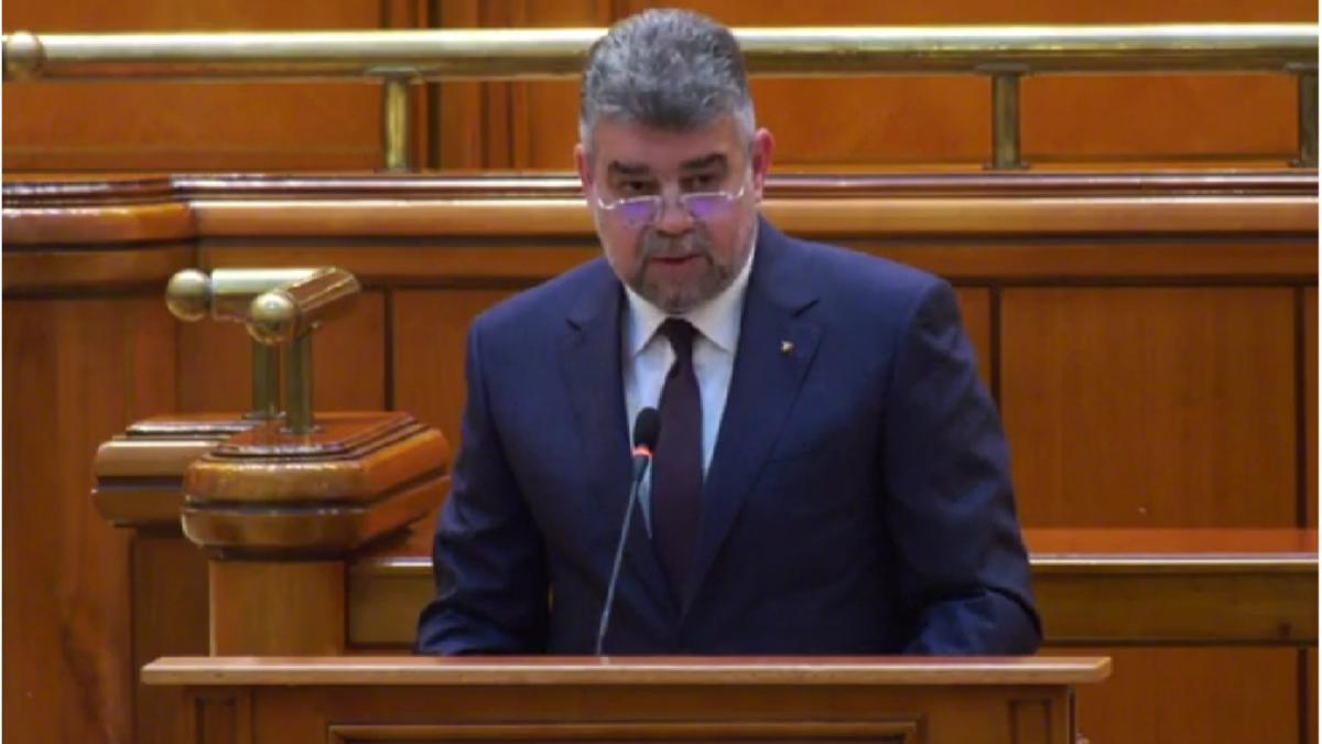 marcel ciolacu 1 decembrie 2022 parlament