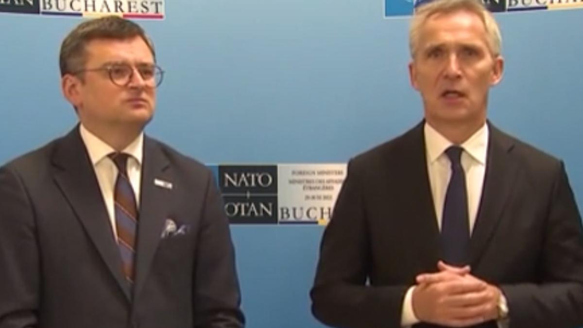 reuniune nato la bucuresti ministrul afacerilor externe din ucraina apel la nato pentru livrarea de