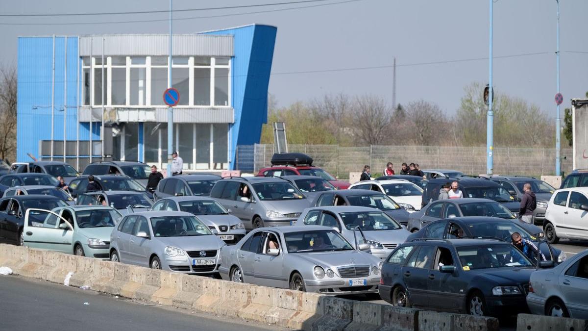 aglomeratie vama nadlac iesire tara