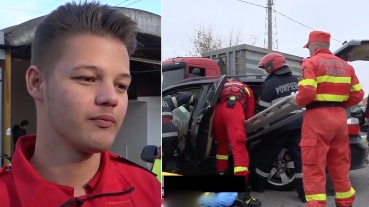 alex voluntar smurd 17 ani