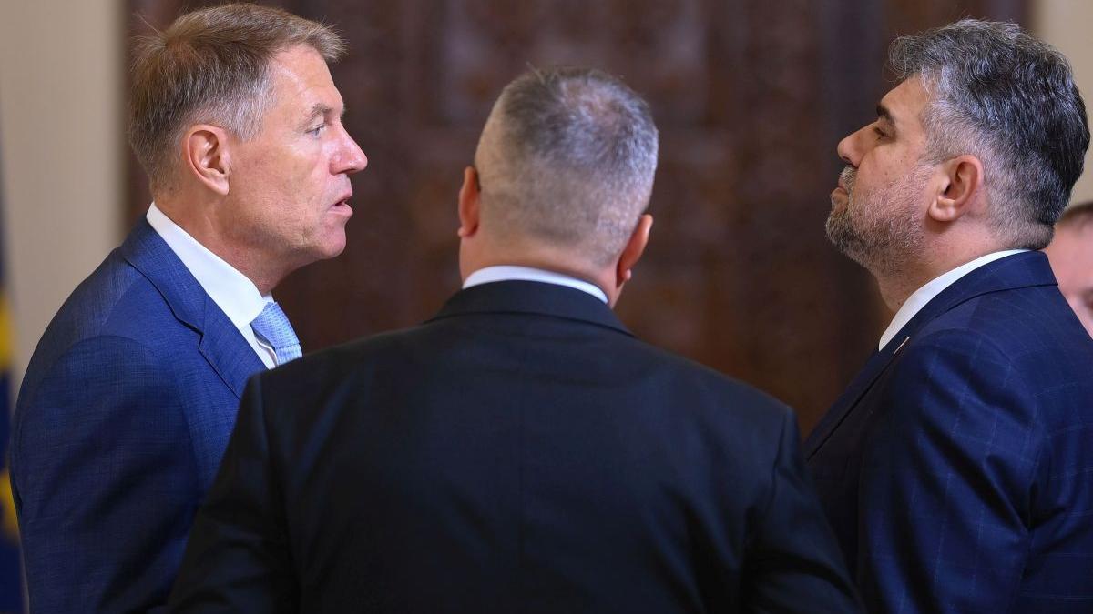 marcel ciolacu klaus iohannis ceremonie ziua nationala romania