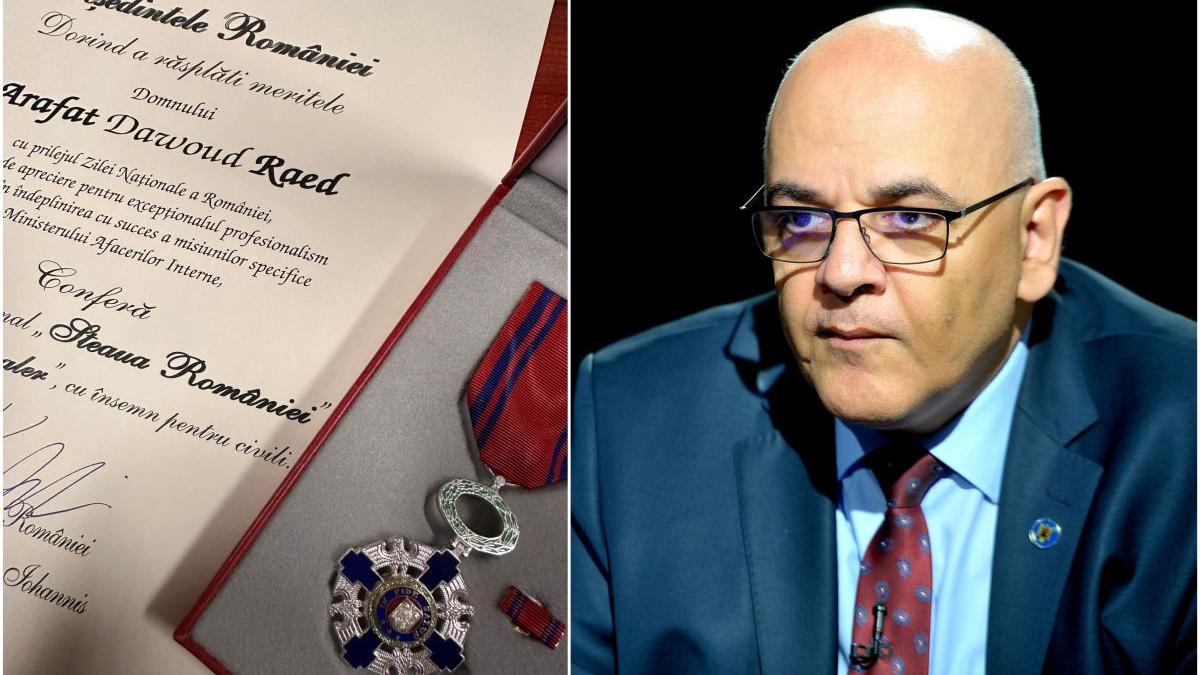 raed arafat decorat ordin steaua romaniei