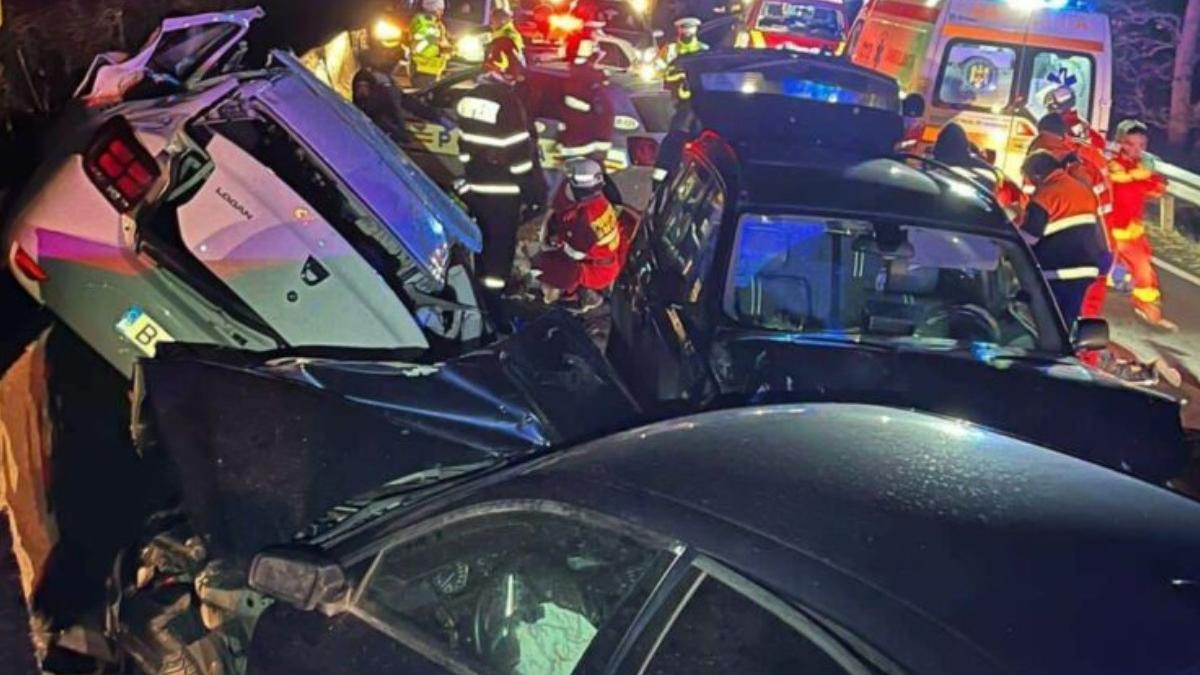 accident rutier trei masini sibiu doi morti persoane ranite spital