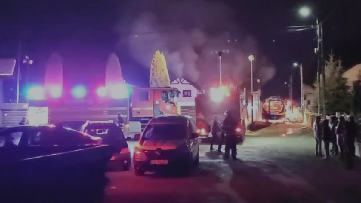 incendiu la o pensiune din judetul suceava