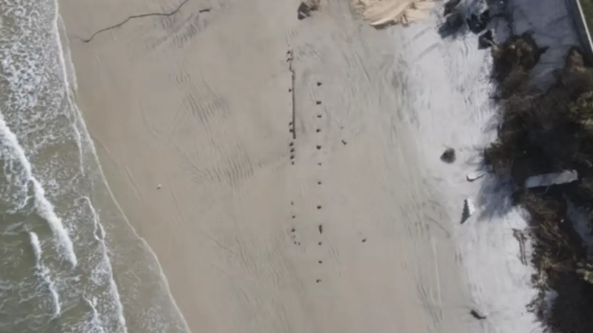 obiect misterios obsevat pe o plaja din florida