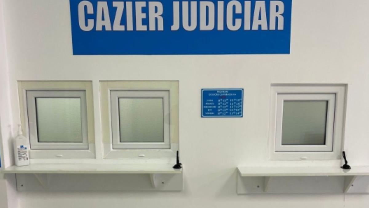 cazier judiciar eliberat format electronic