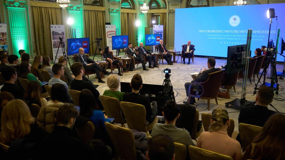 conferinta nationala mai putini birocrati mai putine hartii maxima eficienta