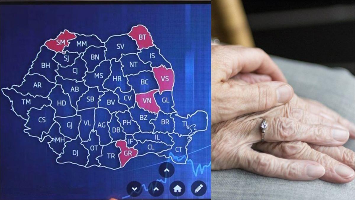 harta pensii romania cei mai saraci pensionari