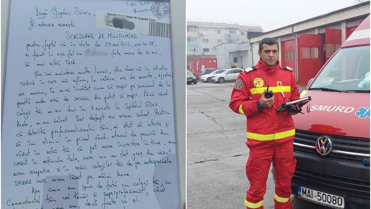 scrisoare pompier bogdan sararu tata salvat