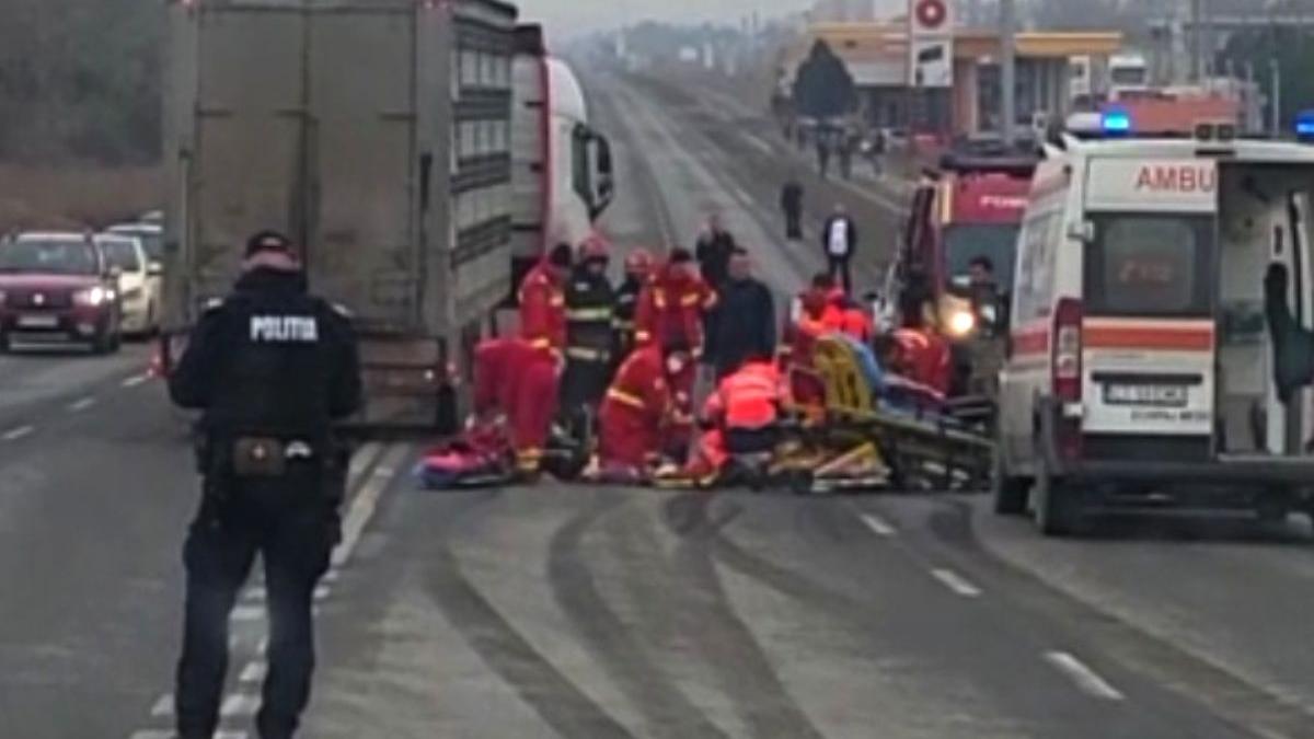 barbat ramas fara mana accident podul de la navodari