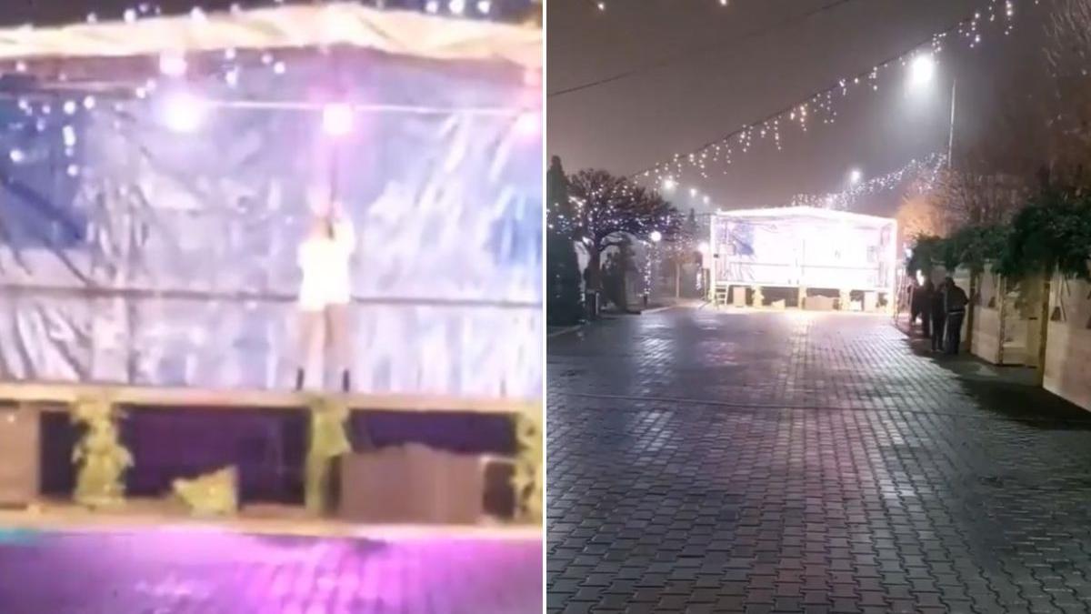 concert fara spectatori targul de craciun din calafat