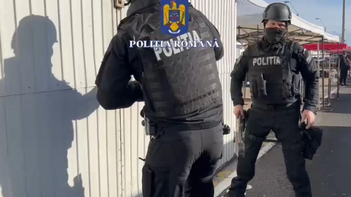 fake burberry gucci louis vuitton confiscate raid politie bucuresti