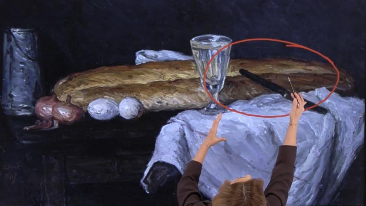 dezvaluire tablou cezanne muzeu arta cincinnati analiza raze x