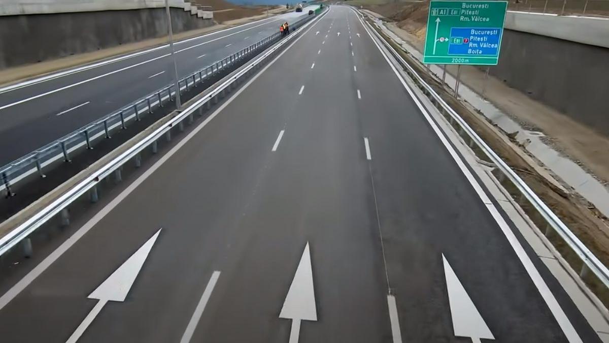 lot autostrada sibiu pitesti pus in circulatie cu patru luni mai devreme