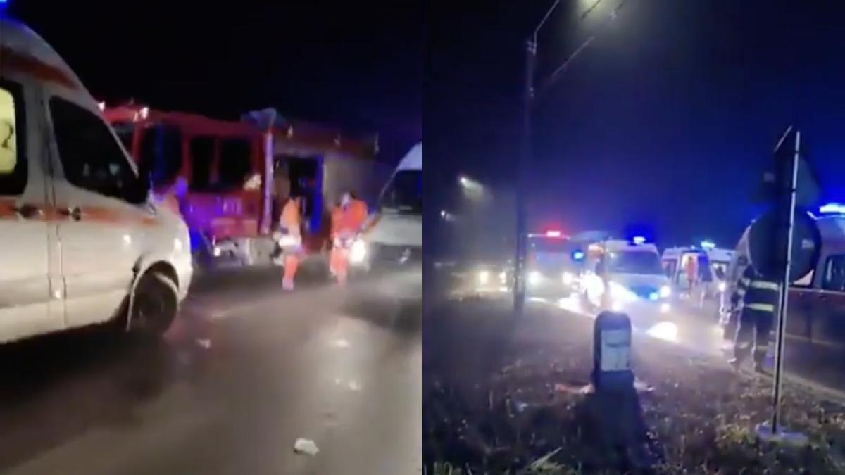 autocar peste 30 pasageri rasturnat pascani plan rosu activat