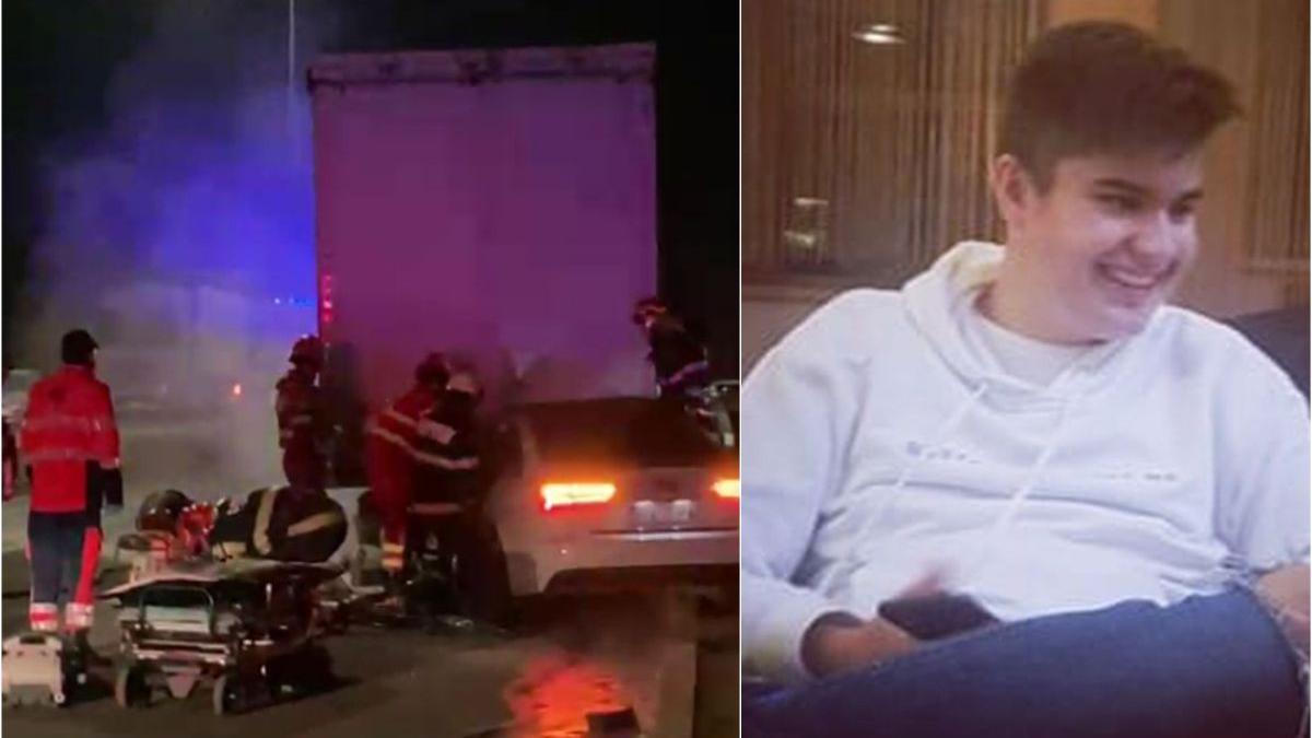 andrei tanar 19 ani mort accident sibiu