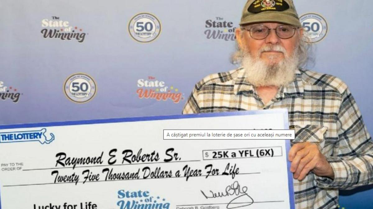 american castigat sase ori loterie aceleasi numere