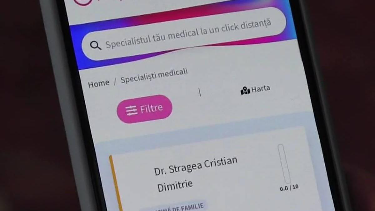 aplicatie medici spitale romania