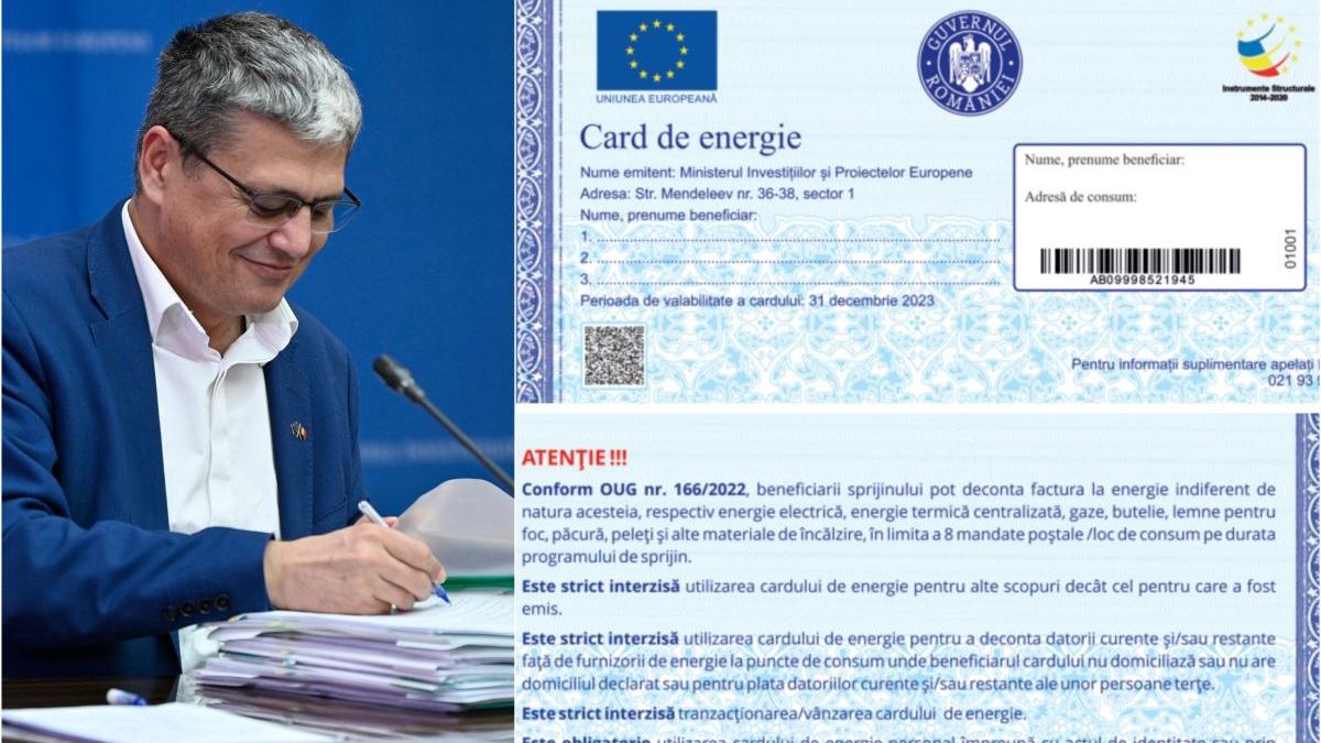 cum arata card energie romani vulnerabili primesc 1400 lei plata facturi