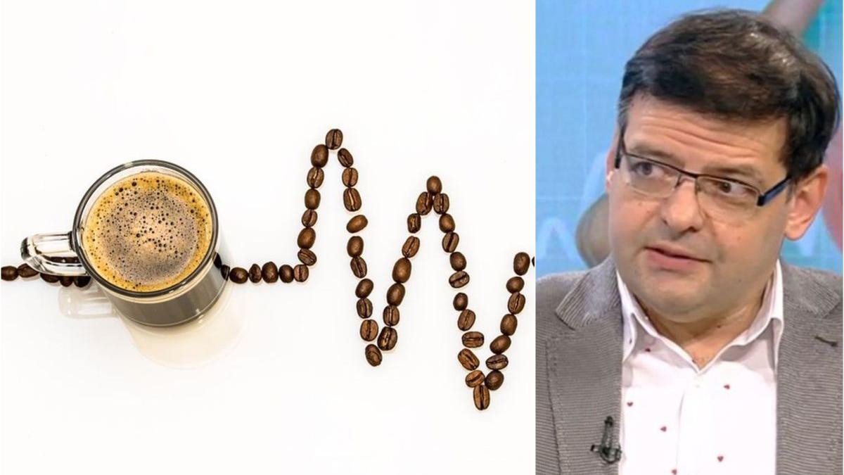 Dr. Dumitrescu: "Cafeaua nu crește tensiunea. Dimpotrivă, are un efect protector". Care sunt semnele unui infarct