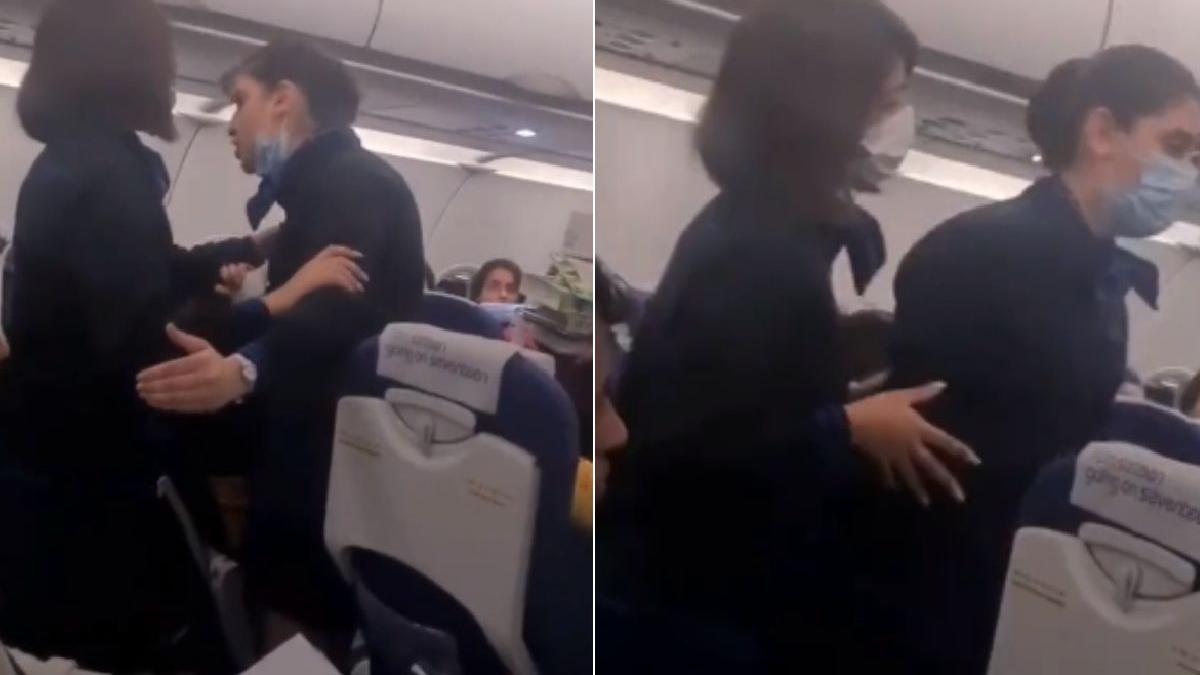 scandal insotitoare bord pasager