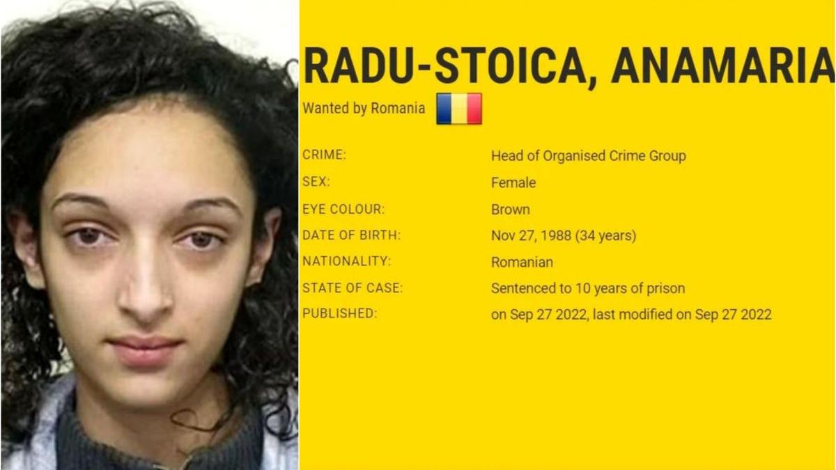 anamaria radu stoica romanca cele mai cautate infractoare lume