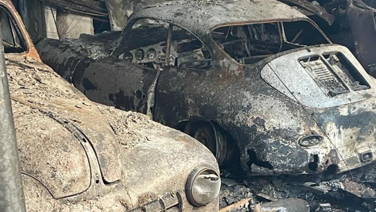 milionar roman pierdut colectie masini epoca incendiu