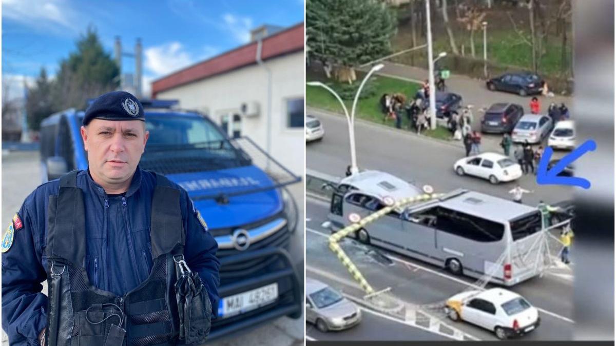 petre palarie jandarm accident pasaj unirii