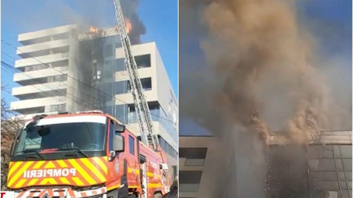 incendiu sala sport iasi