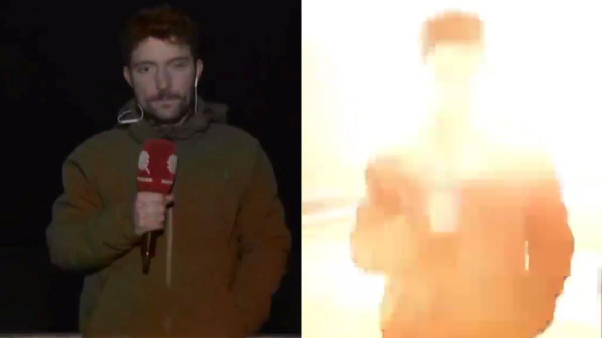 racheta ruseasca reporter in direct kramatorsk ucraina