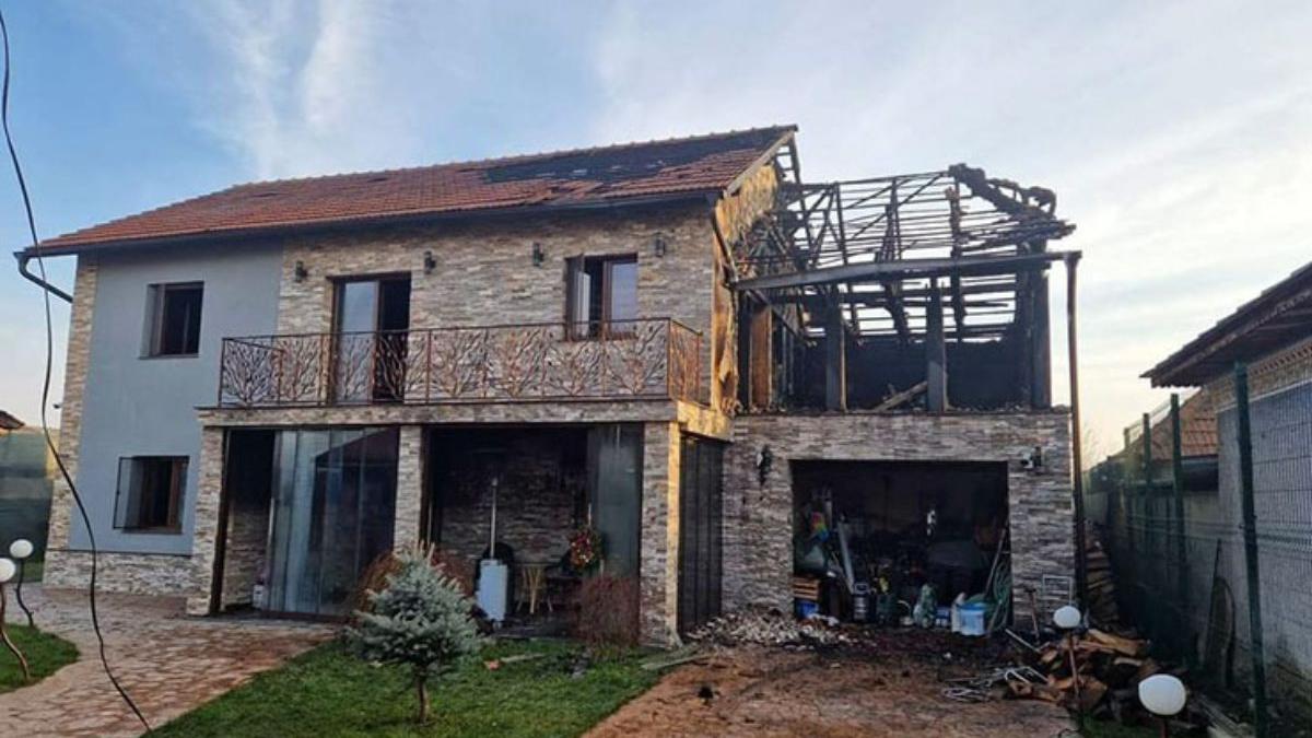 vila om afaceri gorj incendiata stil mafiot