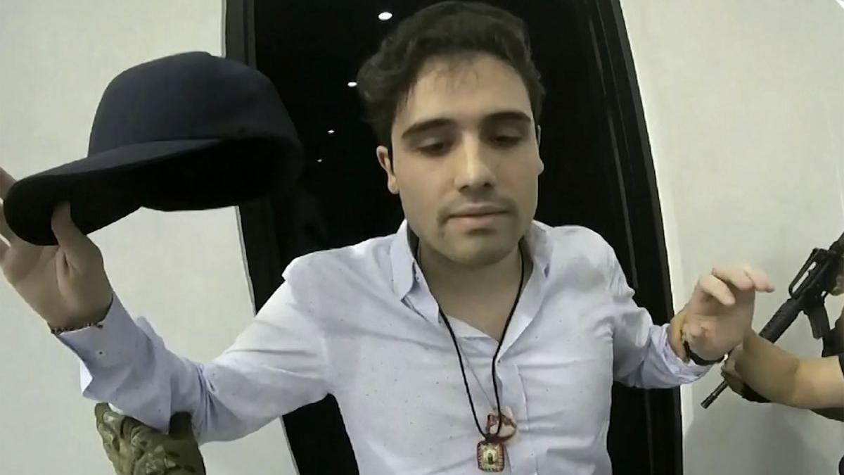 fiul lui el chapo ovidio guzman arestat culiacan mexic