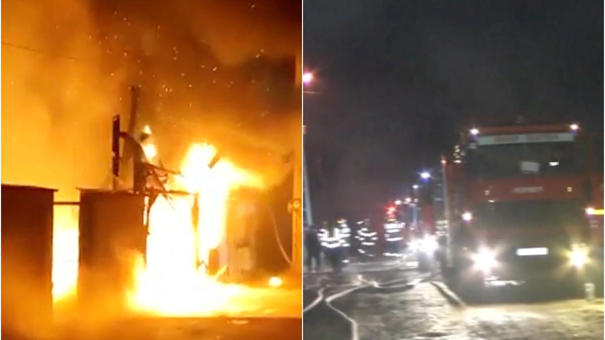 incendiu devastator case bucuresti