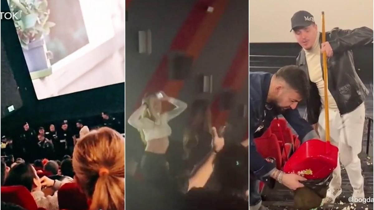 scandal cinema ploiesti politie romina