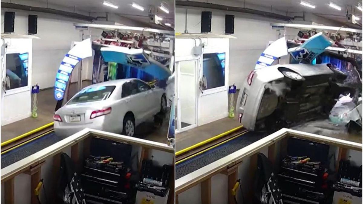 batran blocat 90 minute masina rasturnat spalatorie