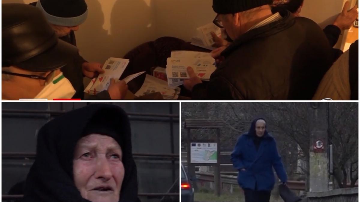localitate romania hunedoara pensionari merg sa ridice pensia postas posta romana angajari