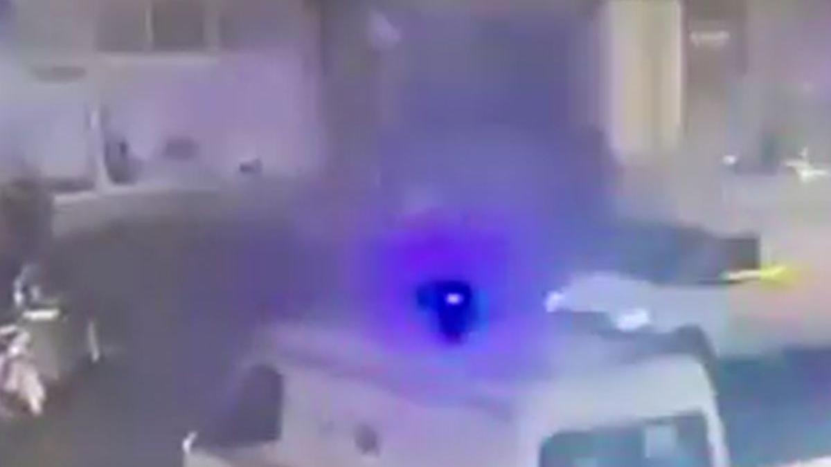 accident intersectie galati barbat baut ambulanta