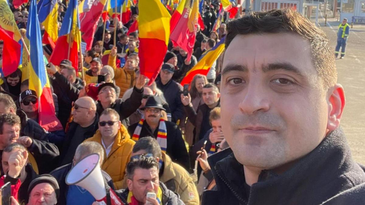 protest firme austriece sebes george simion