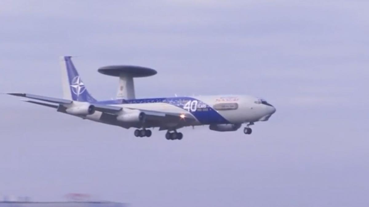 avion awacs otopeni nato invazie belarus