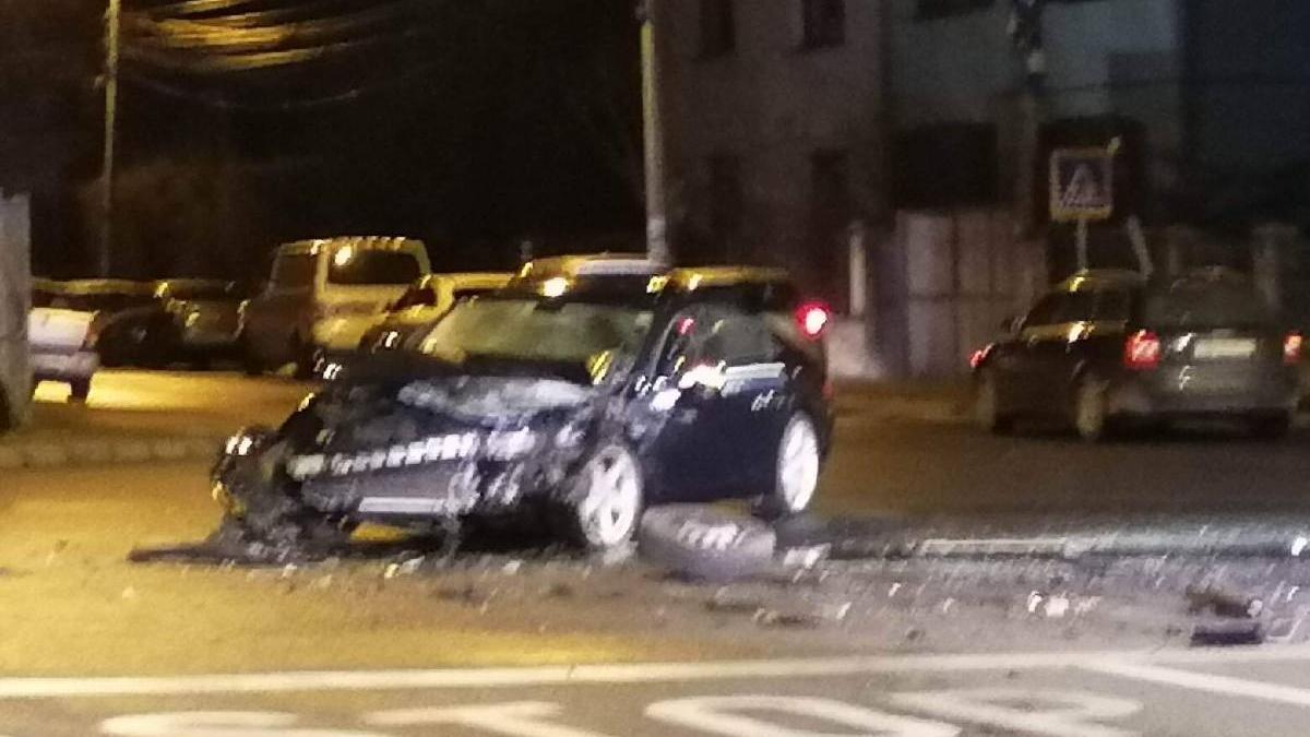 accident masina microbuz strada sibiu